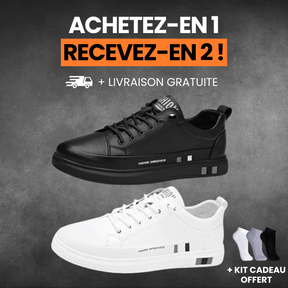 ACHETEZ-EN 1 RECEVEZ-EN 2 | Chaussure Casual Monarch™ + Kit de Chaussettes Offert