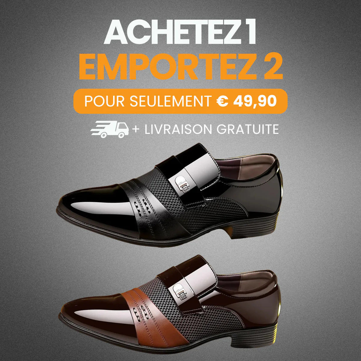 [ACHETEZ 1 RECEVEZ 2] Chaussures Habillées de Luxe New Oxford